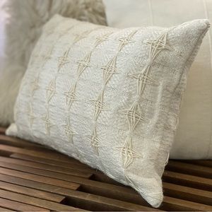 Hand-Woven Maison AD Luxury Textile Pillow Cover